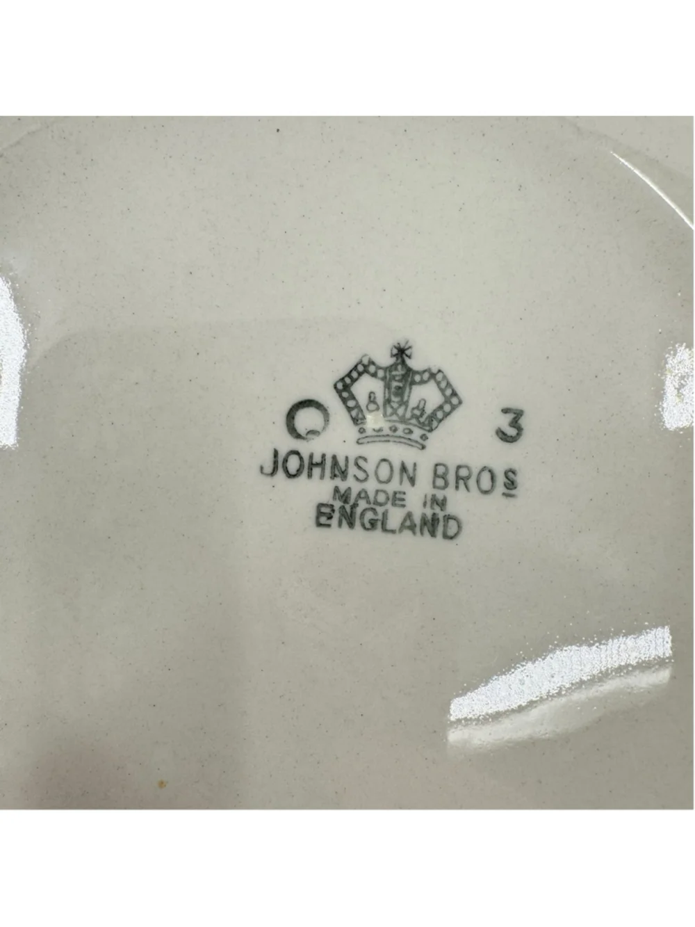 Set of 4 Vintage Johnson Bros California Plates Fruit 7.5 inch Made in England